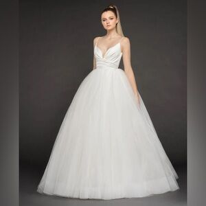Olympia by Hayley Paige, wedding dress size 10 (regular size: 4-6).